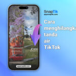 Cara menghilangkan tanda air TikTok