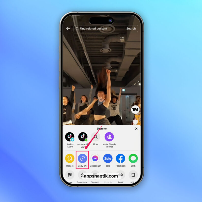 Hướng dẫn cách tải và lưu video TikTok không logo trên iPhone